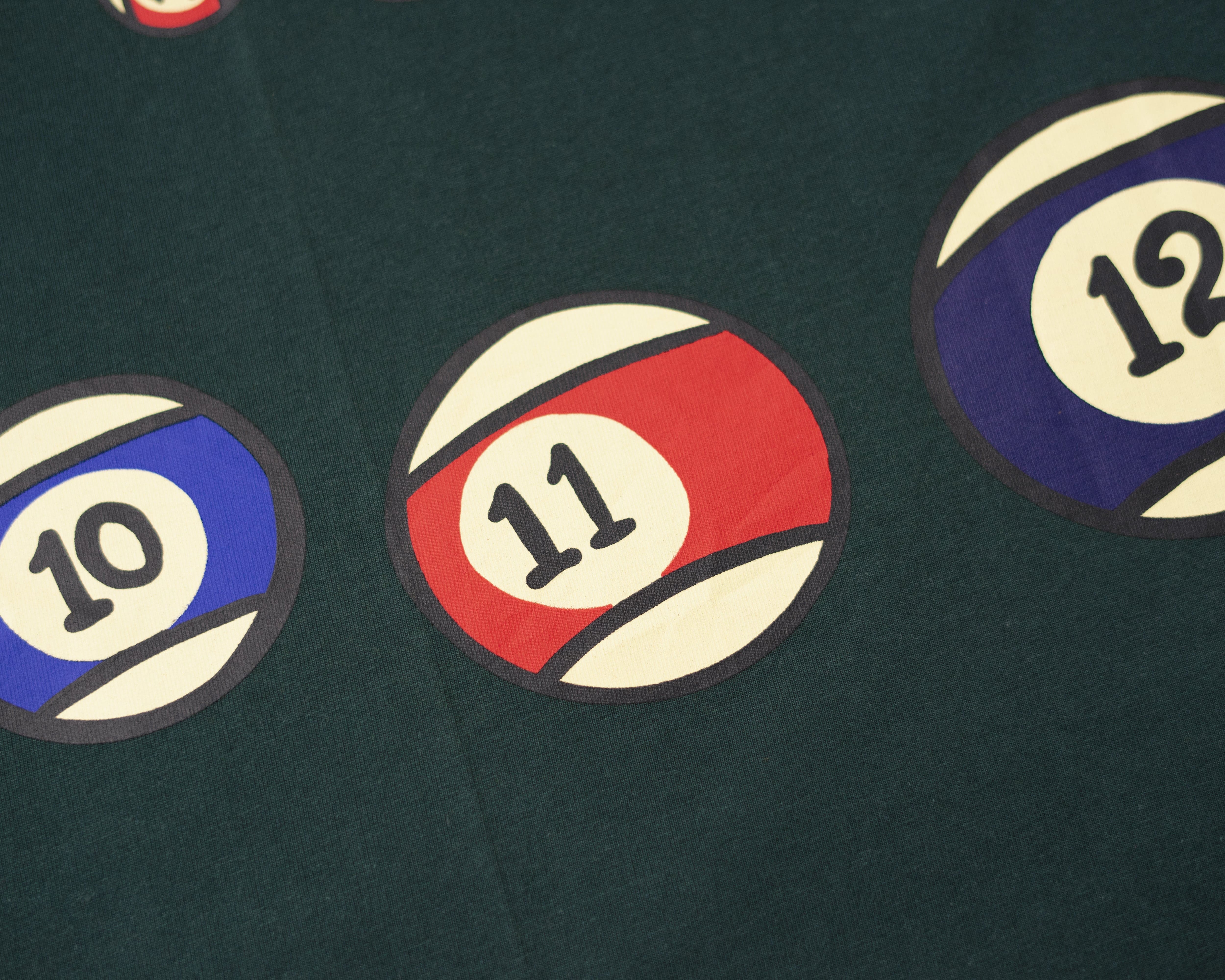 Green 8Bit Pool T-Shirt image 3