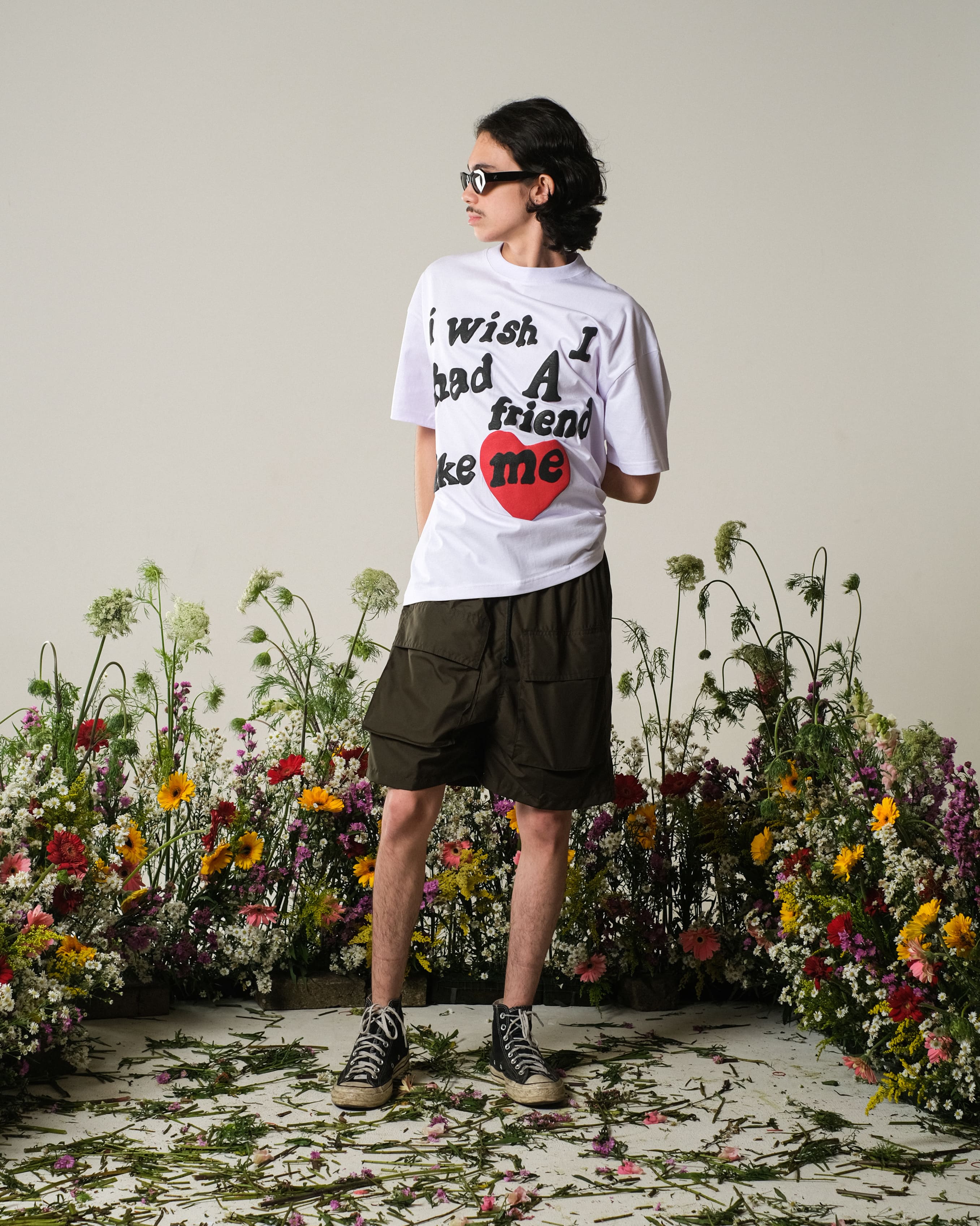 White Ye Said T-Shirt - Model